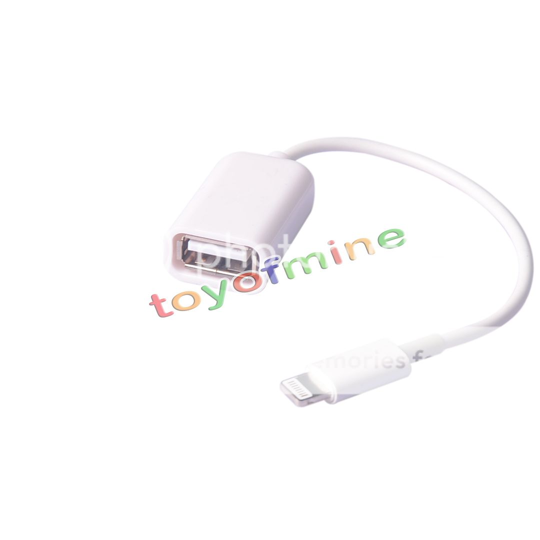 8Pin OTG USB 2.0 câble adaptateur femelle pour iPad 4 iPad Air iPad5