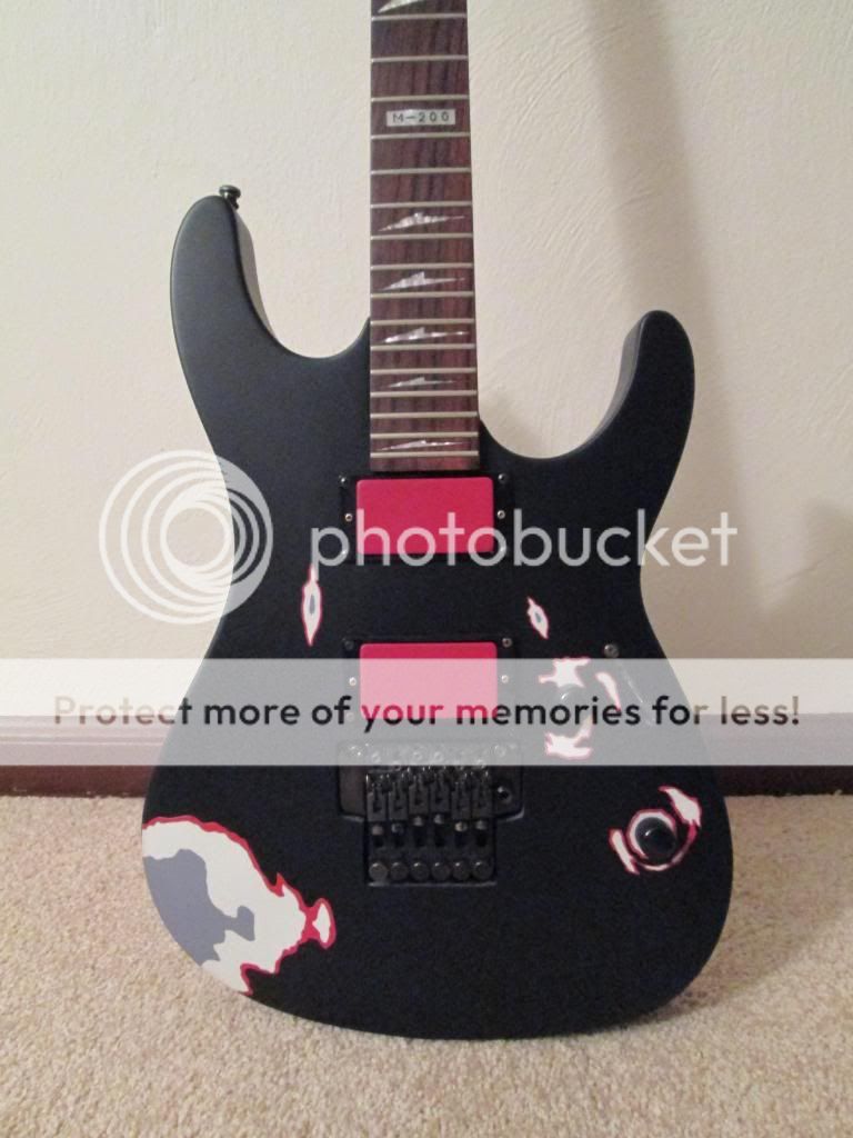 Painting EMG pickups